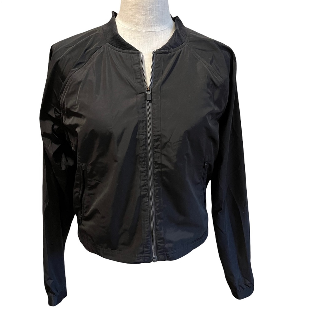 Athleta bomber jacket size L